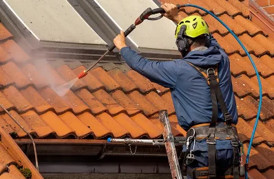 Démoussage et hydrofuge de toiture à Crévic
